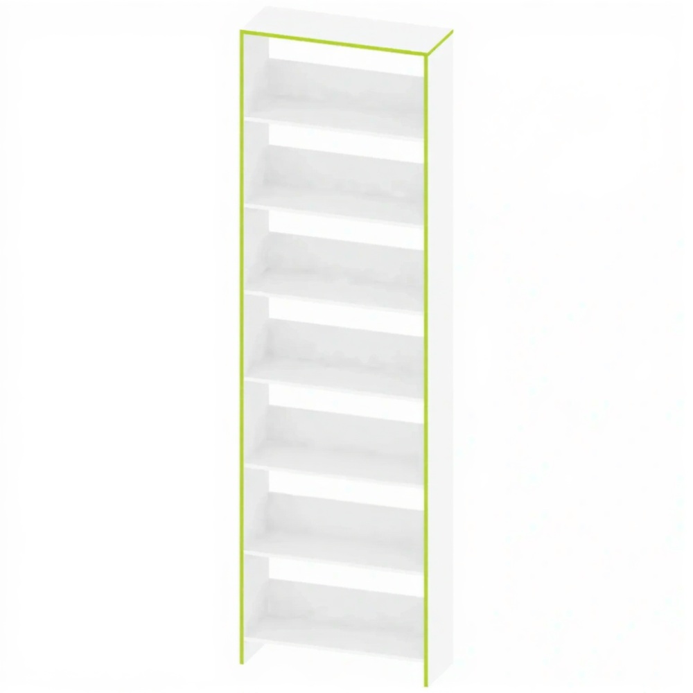 Стеллаж для книг с полками СТ-АД-146-2-1