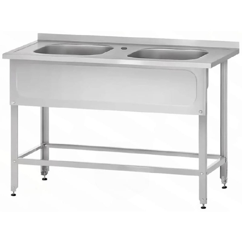 Ванна ВМЦн 860х1200х700  2 м/о 400, борт, отв. смесит, экран (ножка угловая)