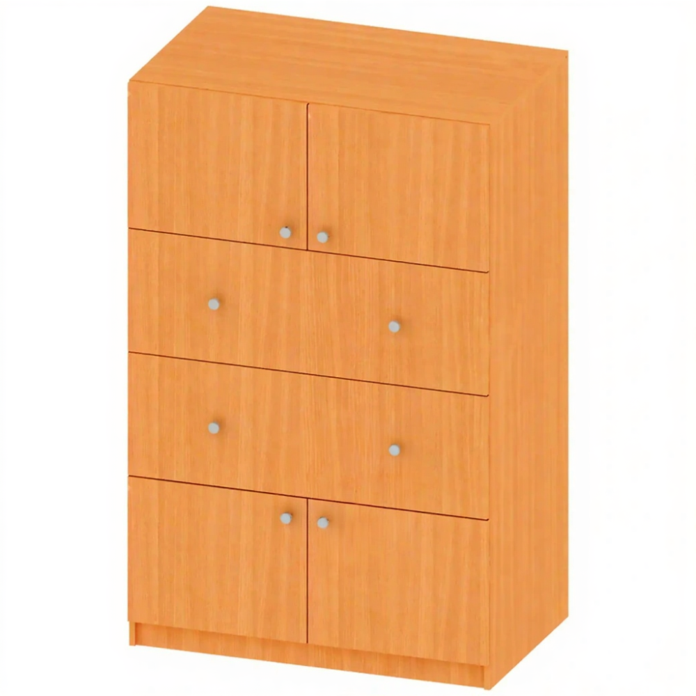 Шкаф для инвентаря с задвижными ящиками ШК-АД-31Б