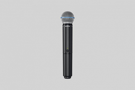 Ручной передатчик серии BLX для радиосистем с капсюлем динамического микрофона BETA 58 Shure BLX2/B58.