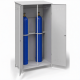 Шкаф металлический для 2-х газовых баллонов ШГБК-V1 усиленный с уголком