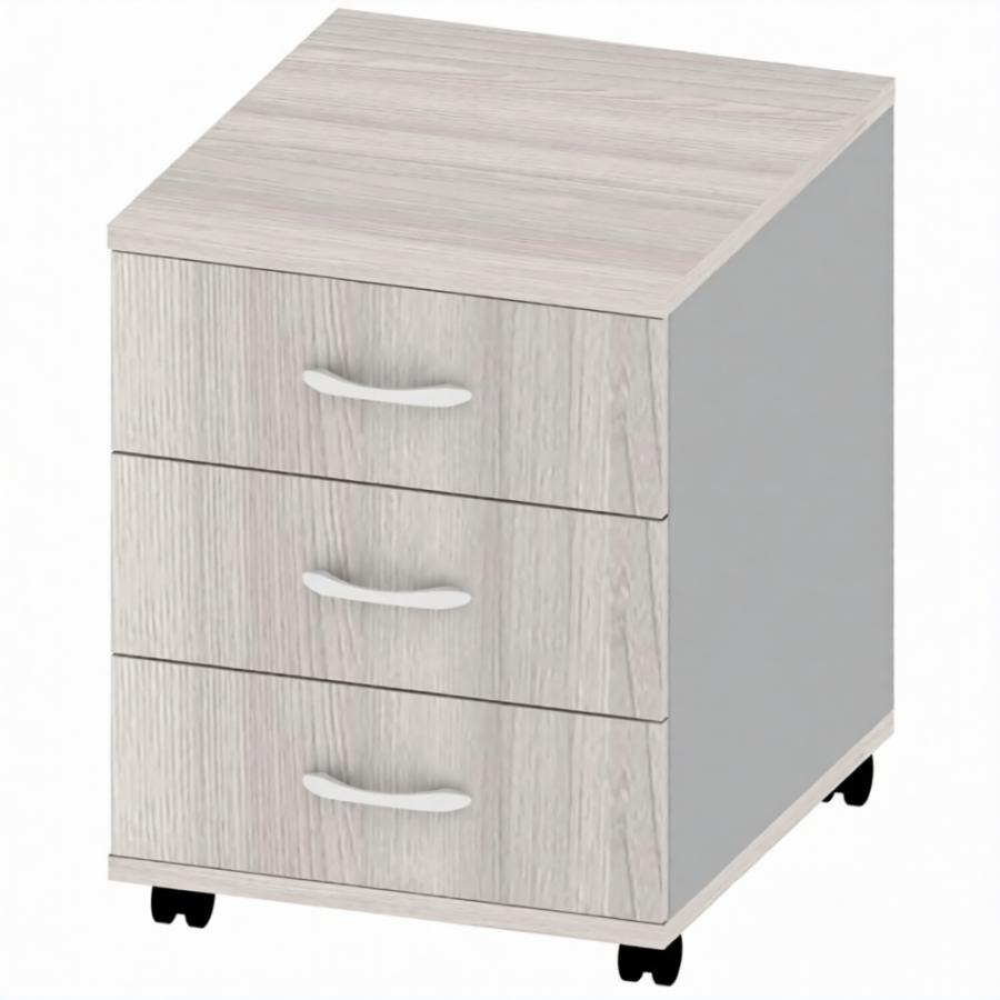 Тумба выкатная 3 ящика 650 мм ШК-ДУ-13