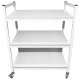 Стол лабораторный мобильный СЛм 17.005 (белый)