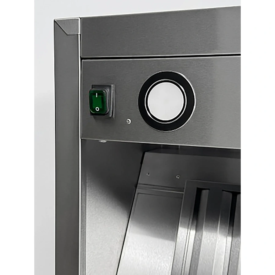 Зонт вытяжной пристенный с подсветкой ЗВПКП-15/14