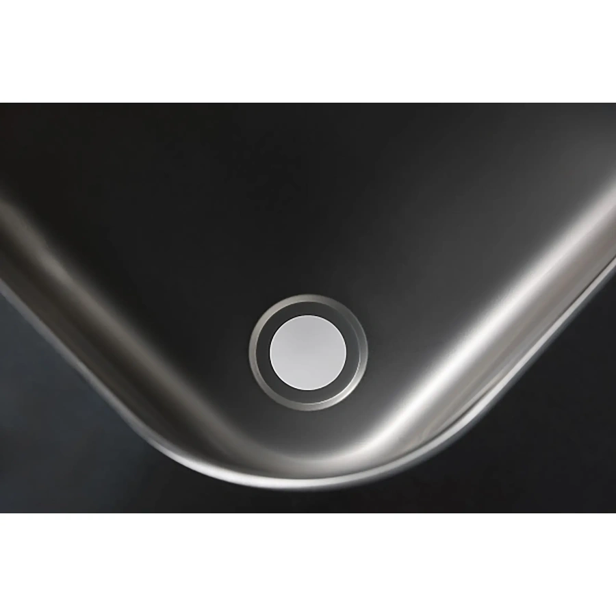 Ванна моечная двухсекционная цельнотянутая с бортом и обвязкой ВМЦ-2/12/7-БО-ЭЦ