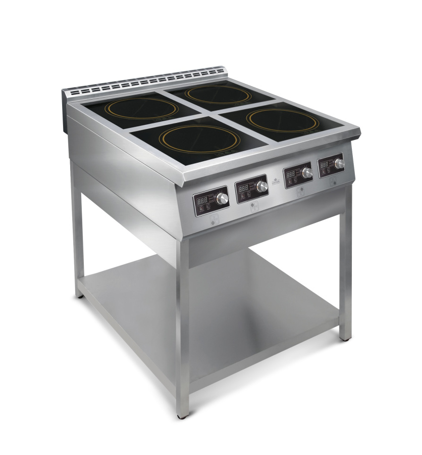 Плита индукционная Luxstahl ПИ 4-98 с подставкой