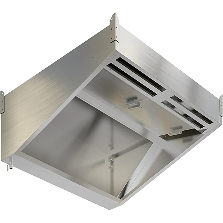 Зонт приточно-вытяжной пристенный ЗПВПУП-23/12 с подсветкой