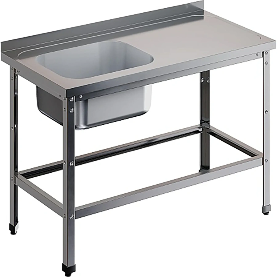 Ванна моечная с рабочей поверхностью ВМЦР/1-14/7-БЛО-ЭЦ