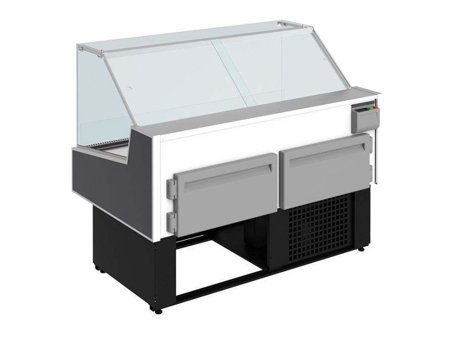 Витрина холодильная CRYSPI ВПС Octava Q 1500 (RAL 7016)