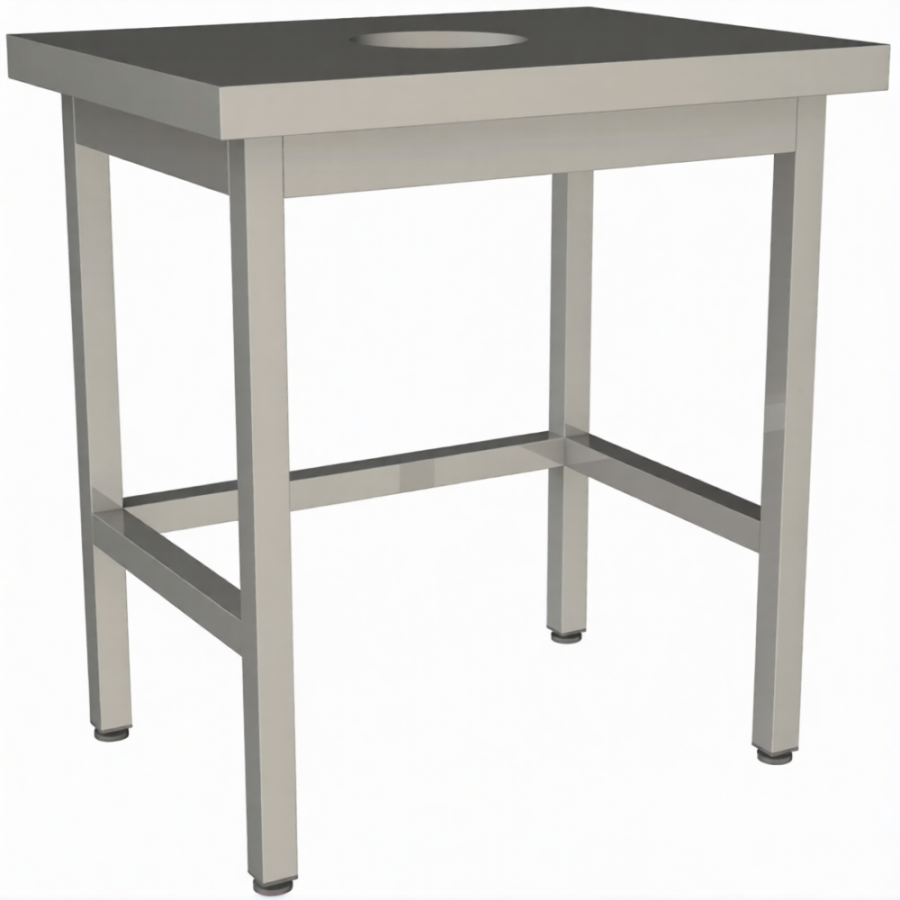 Стол для сбора пищевых отходов без борта СПО-6/7-О