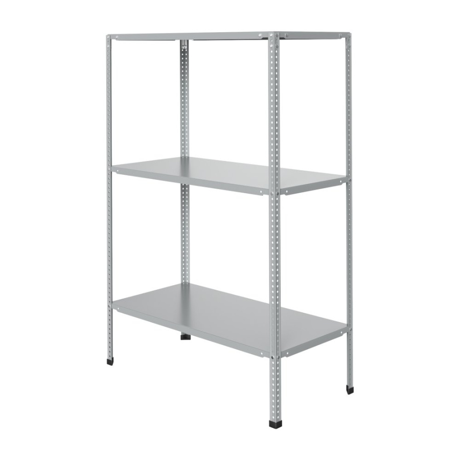 Стеллаж лабораторный металлический 1200х600х1800мм, 3 полки