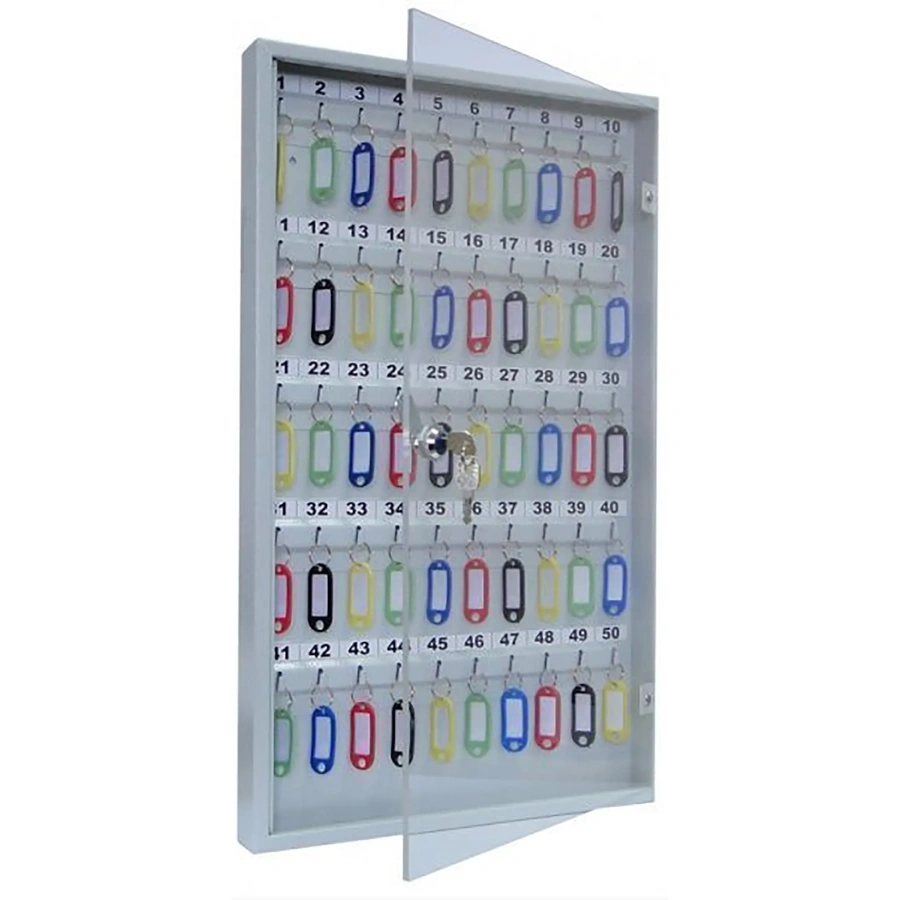 Ключница с прозрачной дверцей КЛС-50 (с брелками)