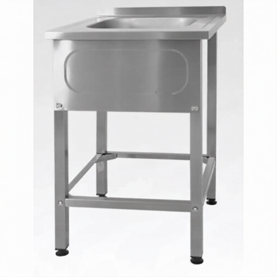 Ванна ВМЦн 860х600х600  1 м/о, борт, отв. д/смесит., экран (ножка угловая)